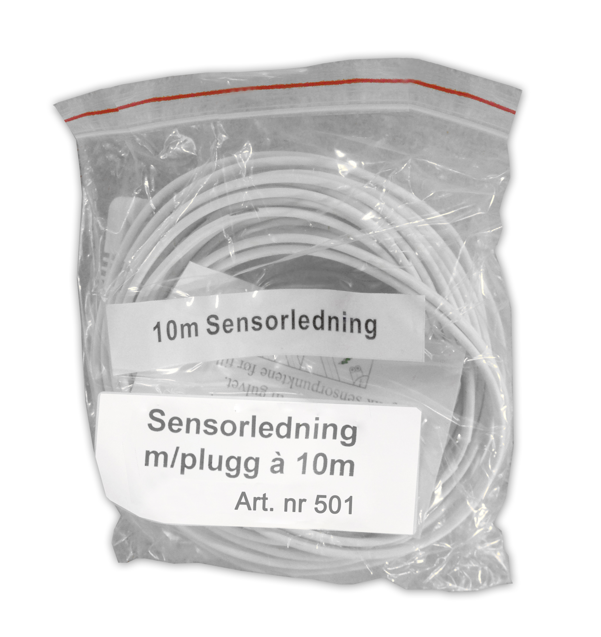 501: *Sensorledning 10m m/plugg