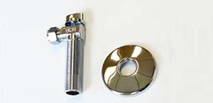 5125103: Vinkel m/ rosett 1/2X10