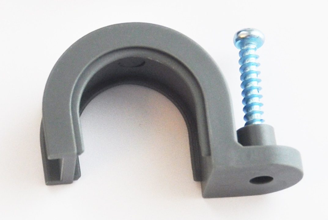 Klammer halvsadel 25 mm