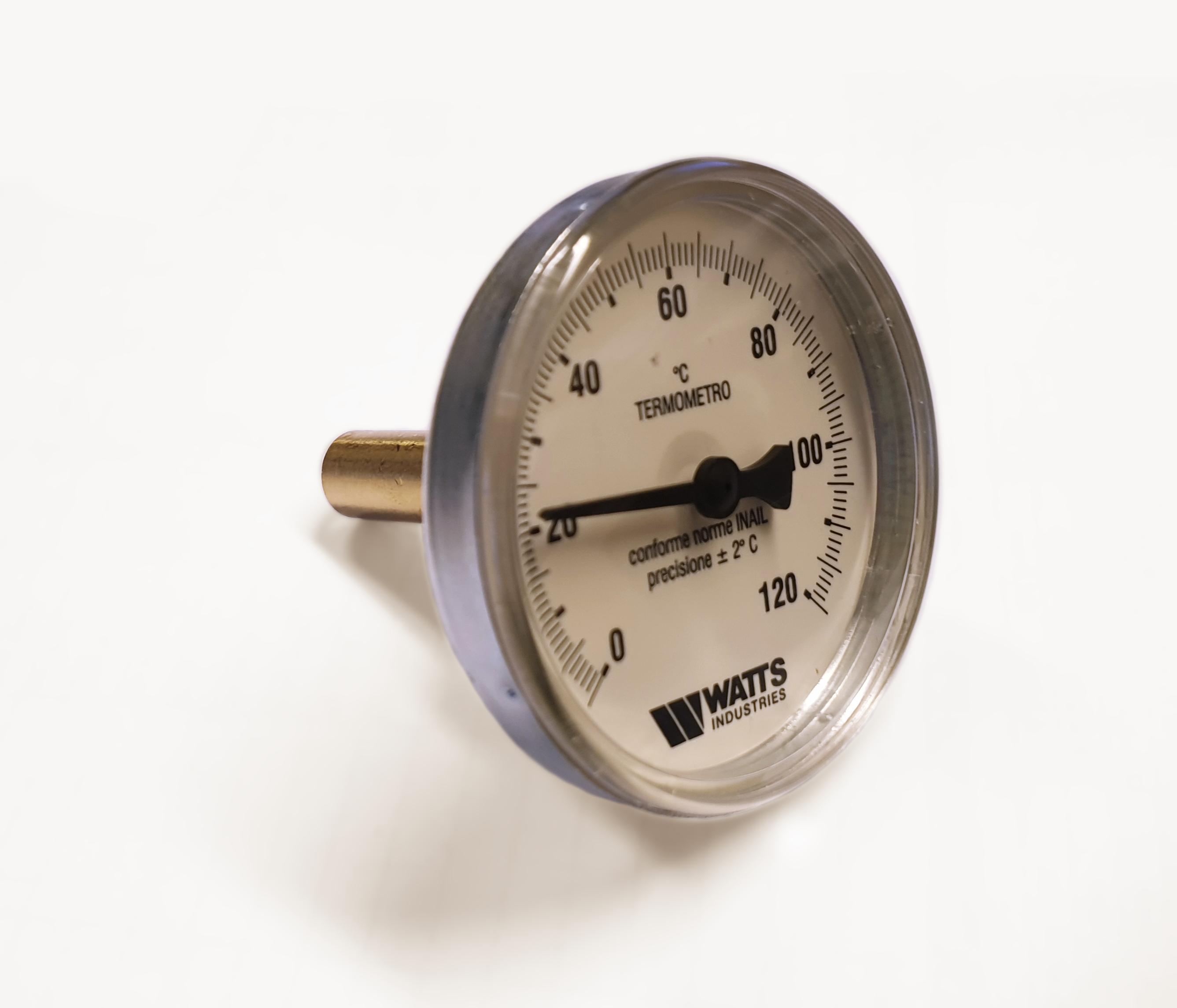 8377734: Termometer skive  63mm 1/2" lomme