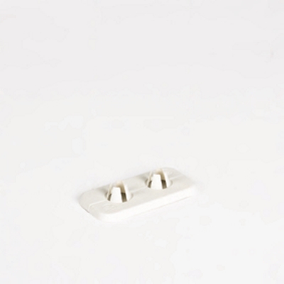 Rosett dob.CC40mm hvit ral9010