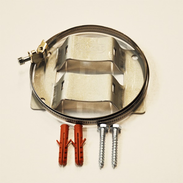 Brakett for membrantank