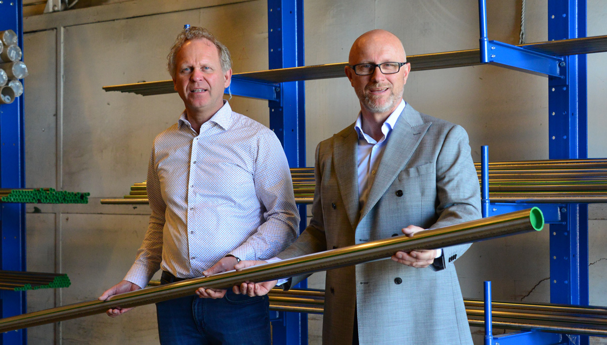 - En selvfølgelighet med rustfritt stålrør til forbruksvann