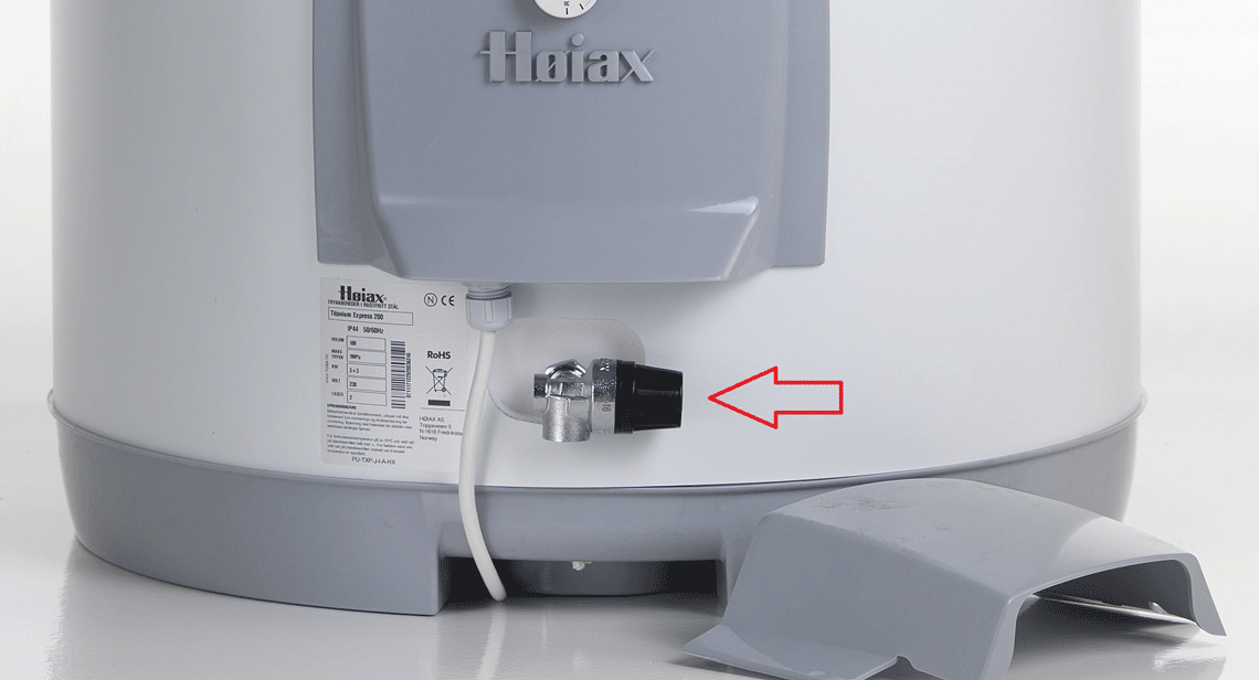 Bytte sikkerhetsventil på varmtvannsberederen? Dette bør du tenke på