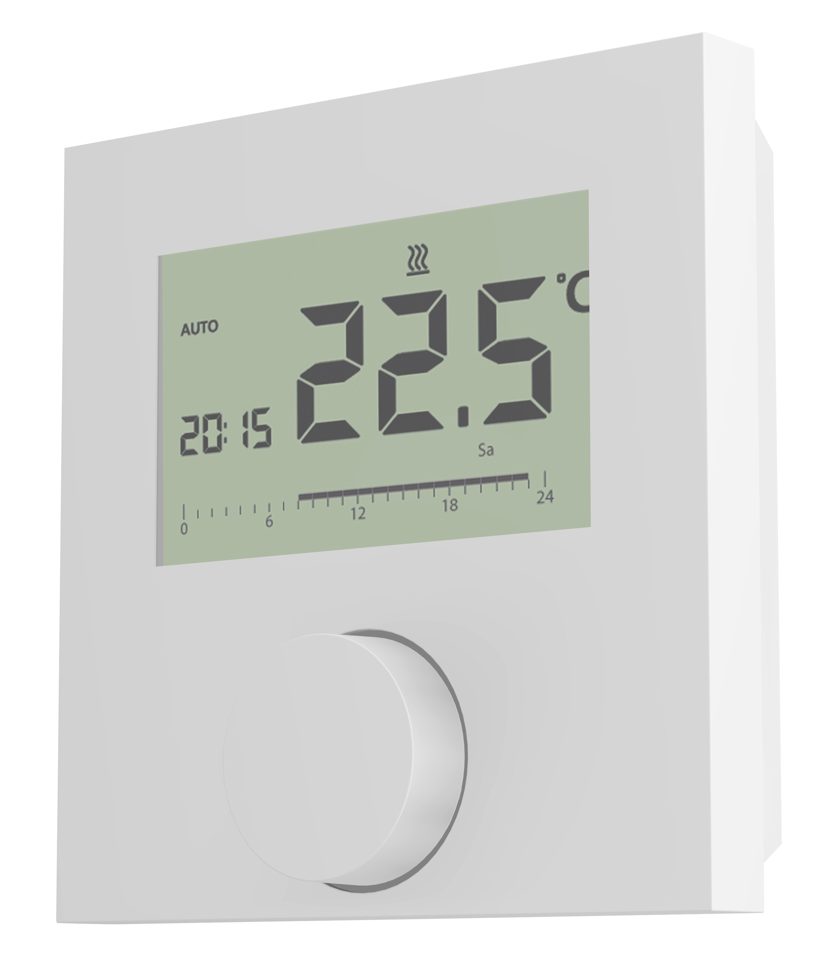 8378261: Høiax Direkte Romtermostat 24V digital kablet for gulvføler