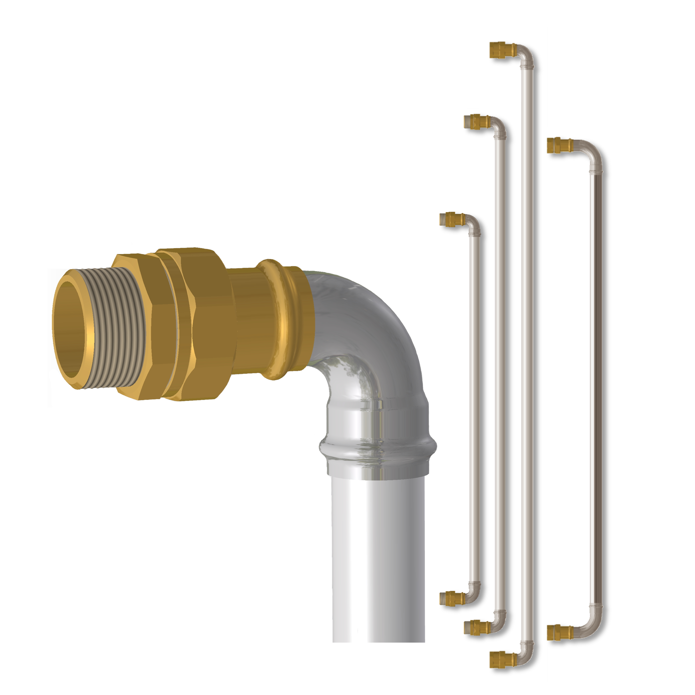 5000241: Seriekoblingsrør 1 1/4" SRS 300