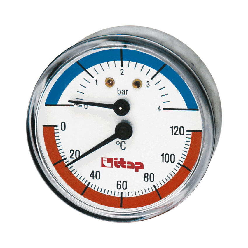 8378466: Hydrotermometer 1/2  O-4 BAR 20-120