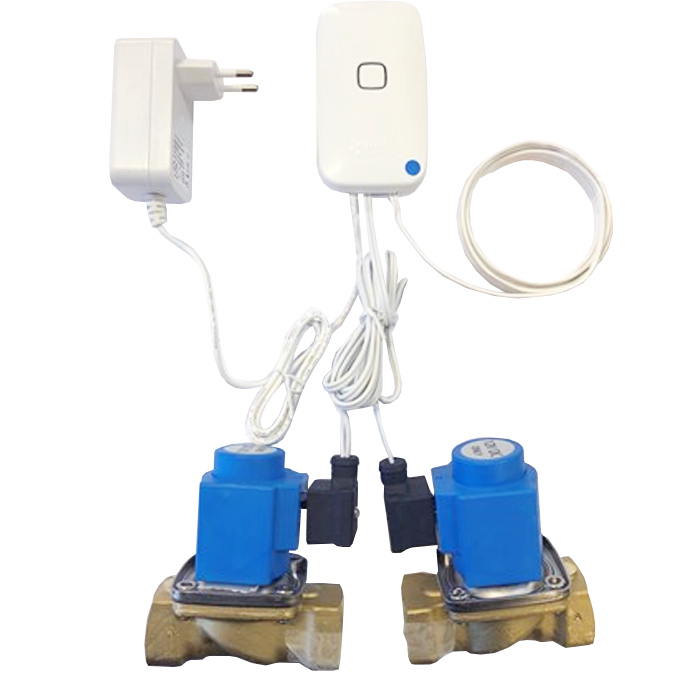 9815539: VIWA Watersafe dobbel 3/4" m/autotest