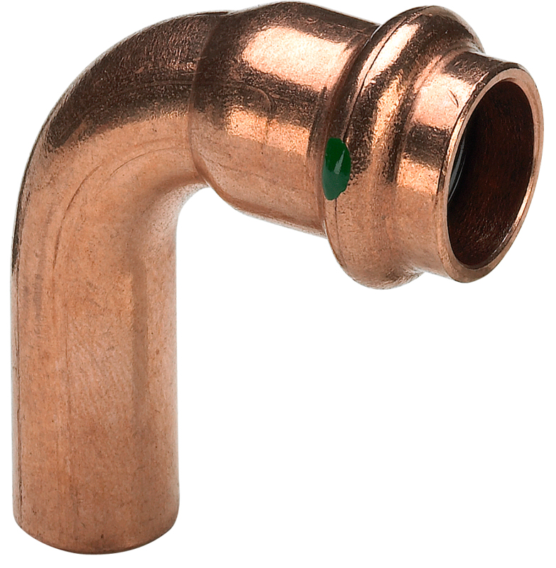 Profipress bend 90° m/1 muffe 12