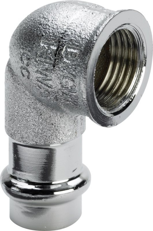 Profipress Krom Albue 90 12x1/2