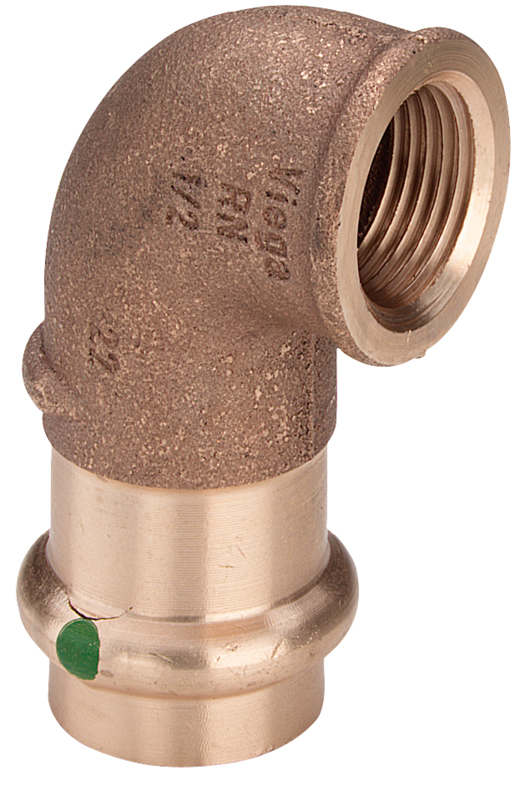 Sanpress albue 90° innv gjenger 12x1/2